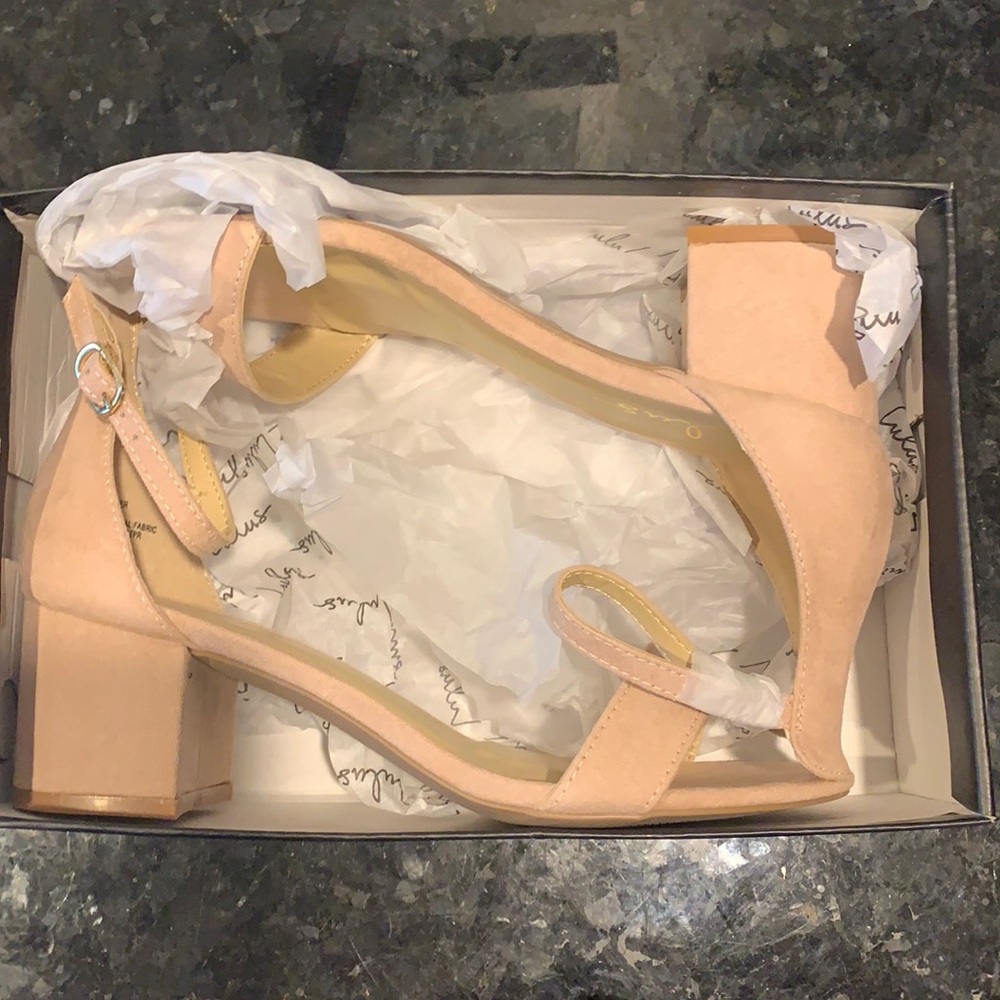 Lulu’s Harper Heel, Nude, 8.5
